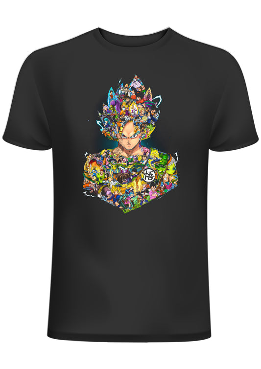Dragonball T-shirt - Son Goku Multi