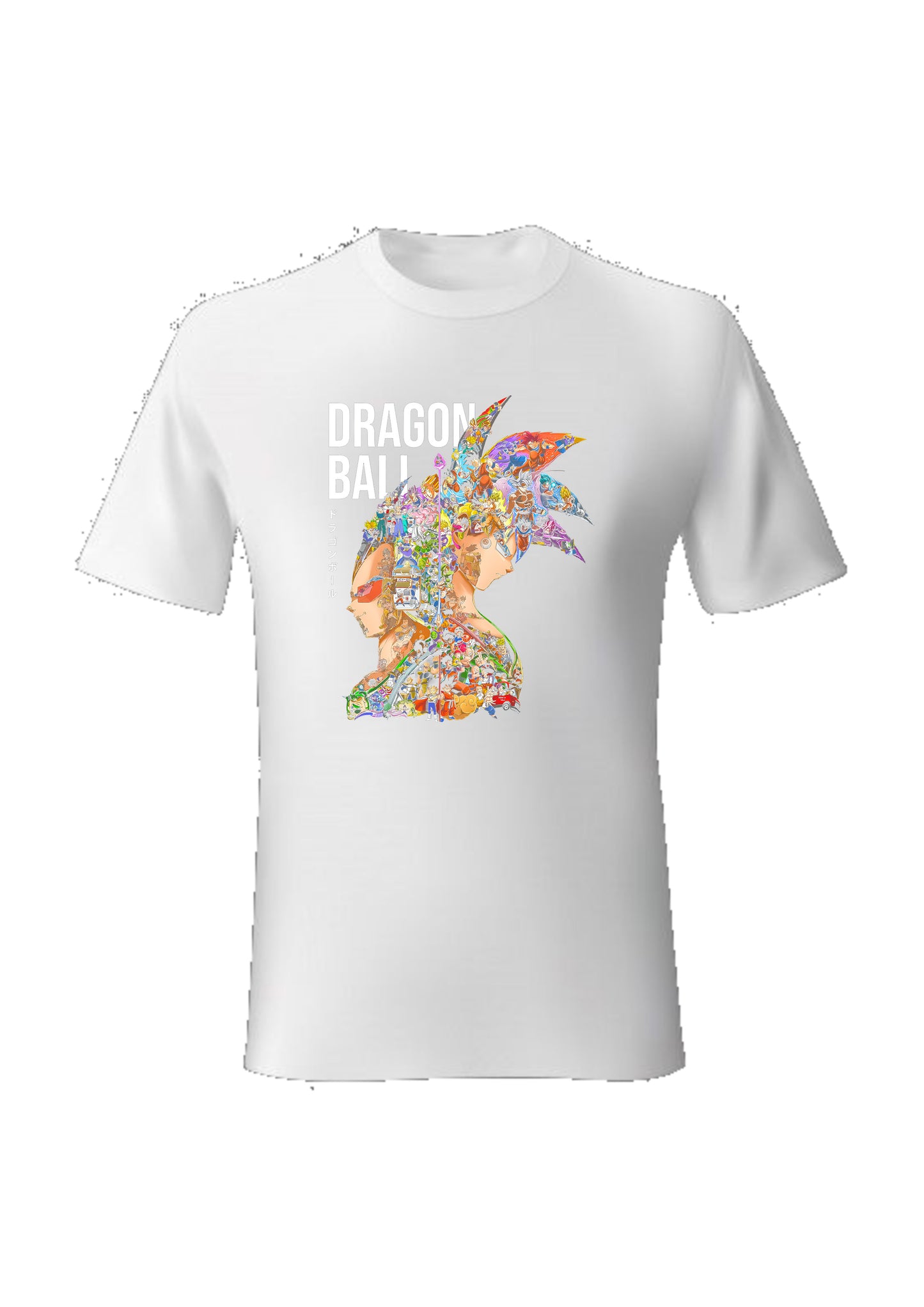 Dragonball T-shirt - Goku Vegeta Multi