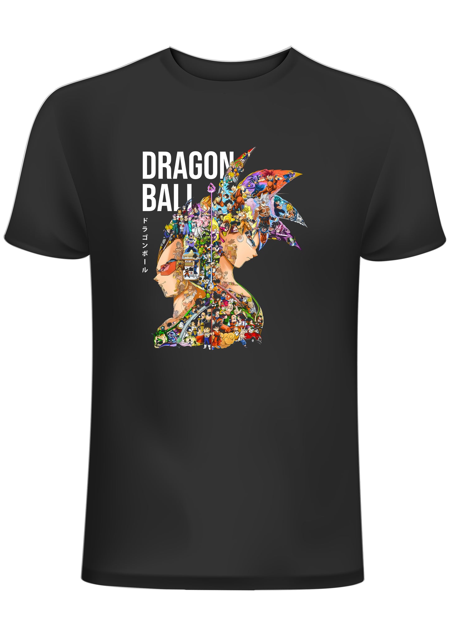 Dragonball T-shirt - Goku Vegeta Multi