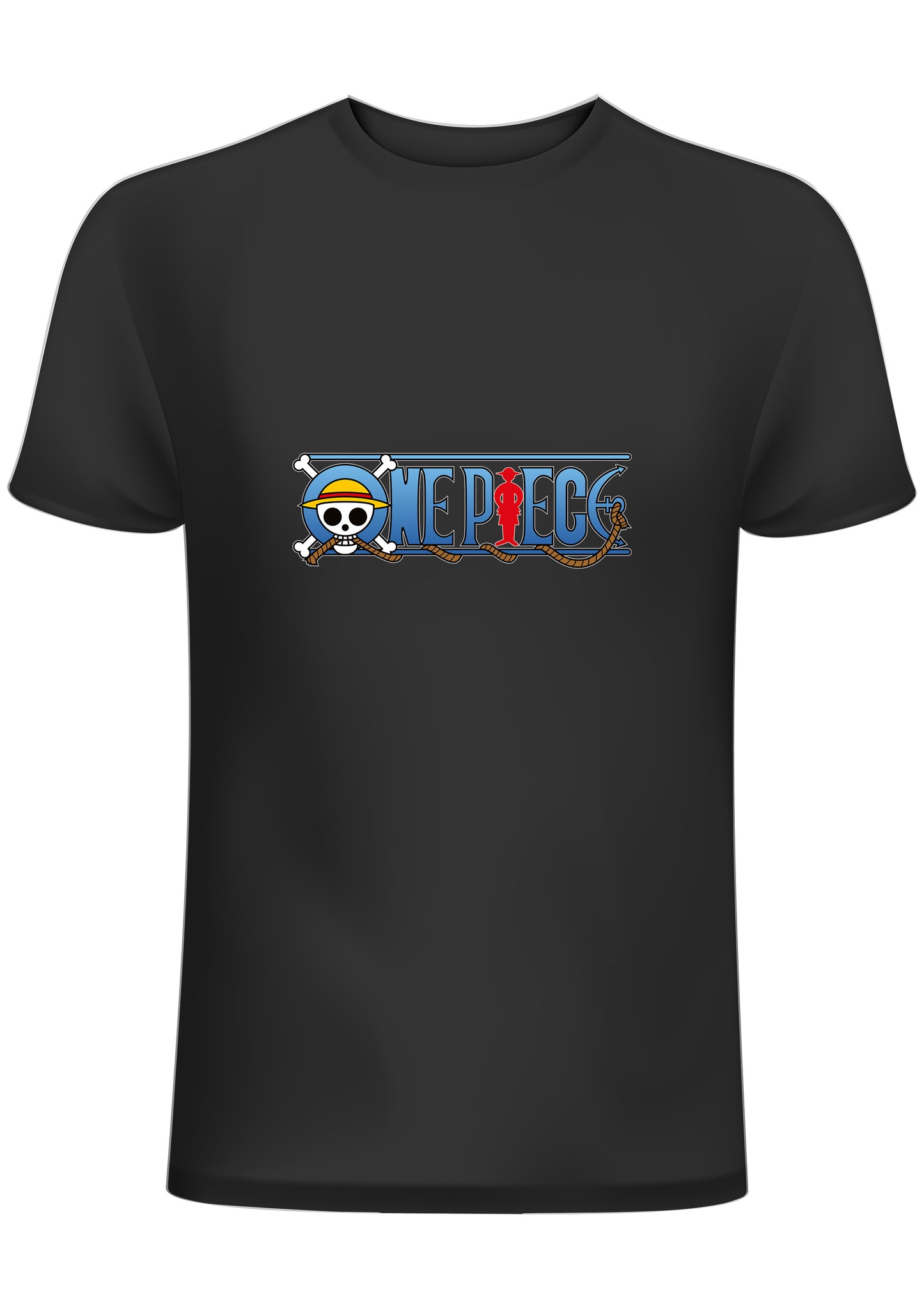 One Piece - T-Shirt - Schriftzug